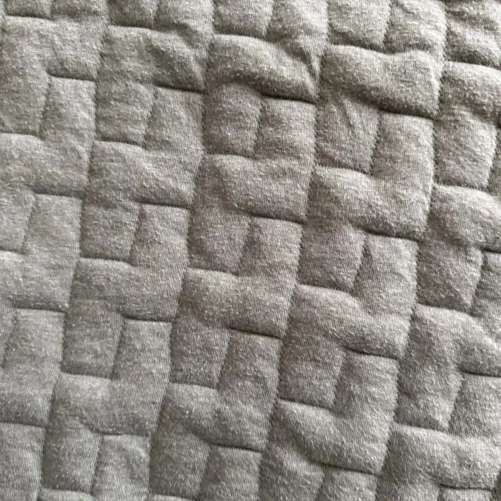 Set Of 2 The Company Store Air Layer Pillow Shams Bedding Olive Green Quilted